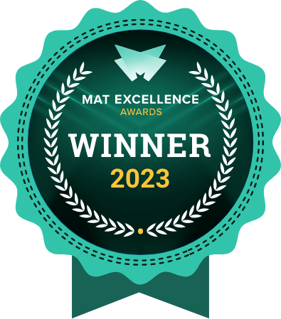 MAT Excellence Award badge